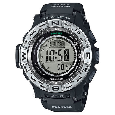 Casio Men's PRW-3500-1CR Atomic Resin Digital Watch