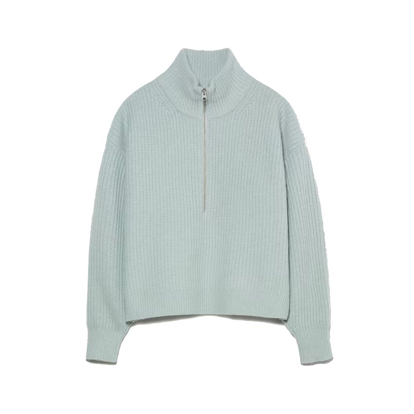 The Felted Merino Half-Zip Sweater