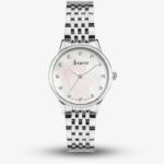 Accurist Dress Silver Mother Of Pearl Watch 77000