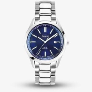 Accurist Everyday Solar Navy Dial Watch 74019